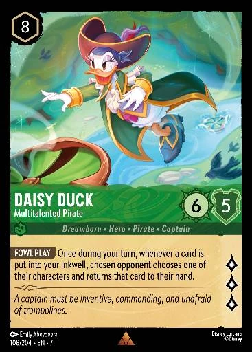 Daisy Duck - Multitalented Pirate