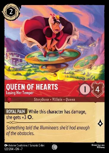 Queen of Hearts - Losing Her Temper