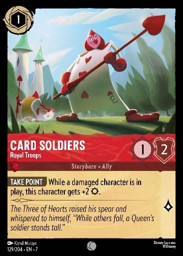 Card Soldiers - Royal Troops