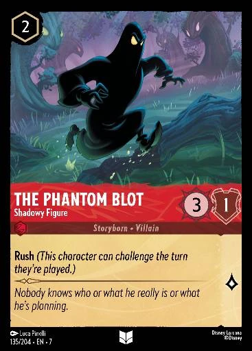 The Phantom Blot - Shadowy Figure