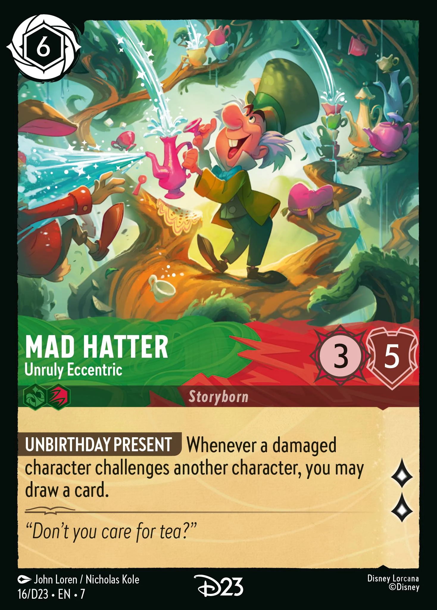 Mad Hatter - Unruly Eccentric