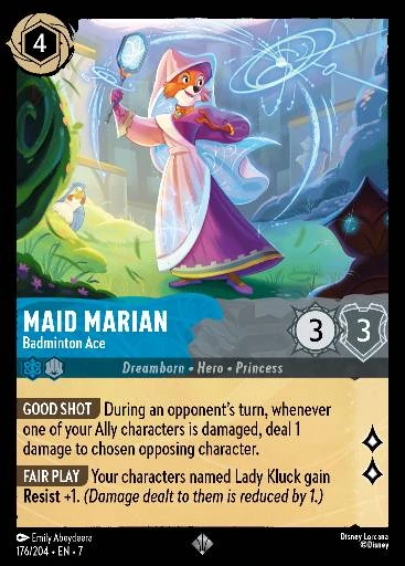 Maid Marian - Badminton Ace