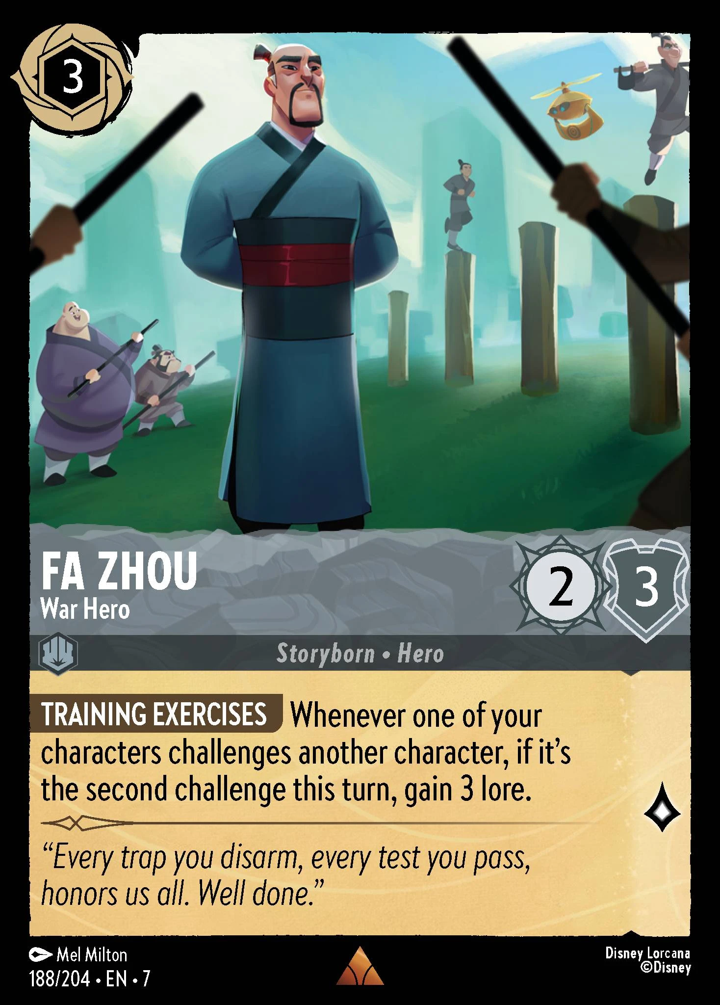 Fa Zhou - War Hero