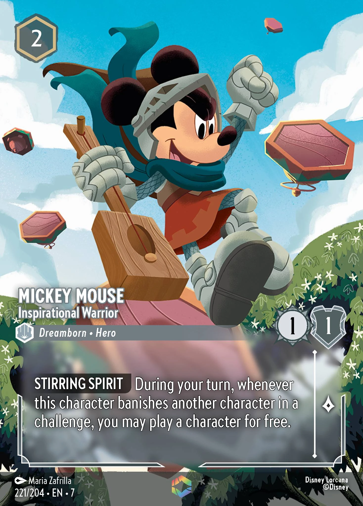 Mickey Mouse - Inspirational Warrior