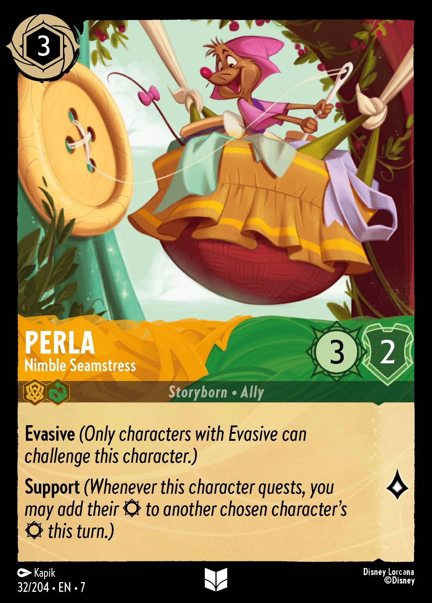 Perla - Nimble Seamstress