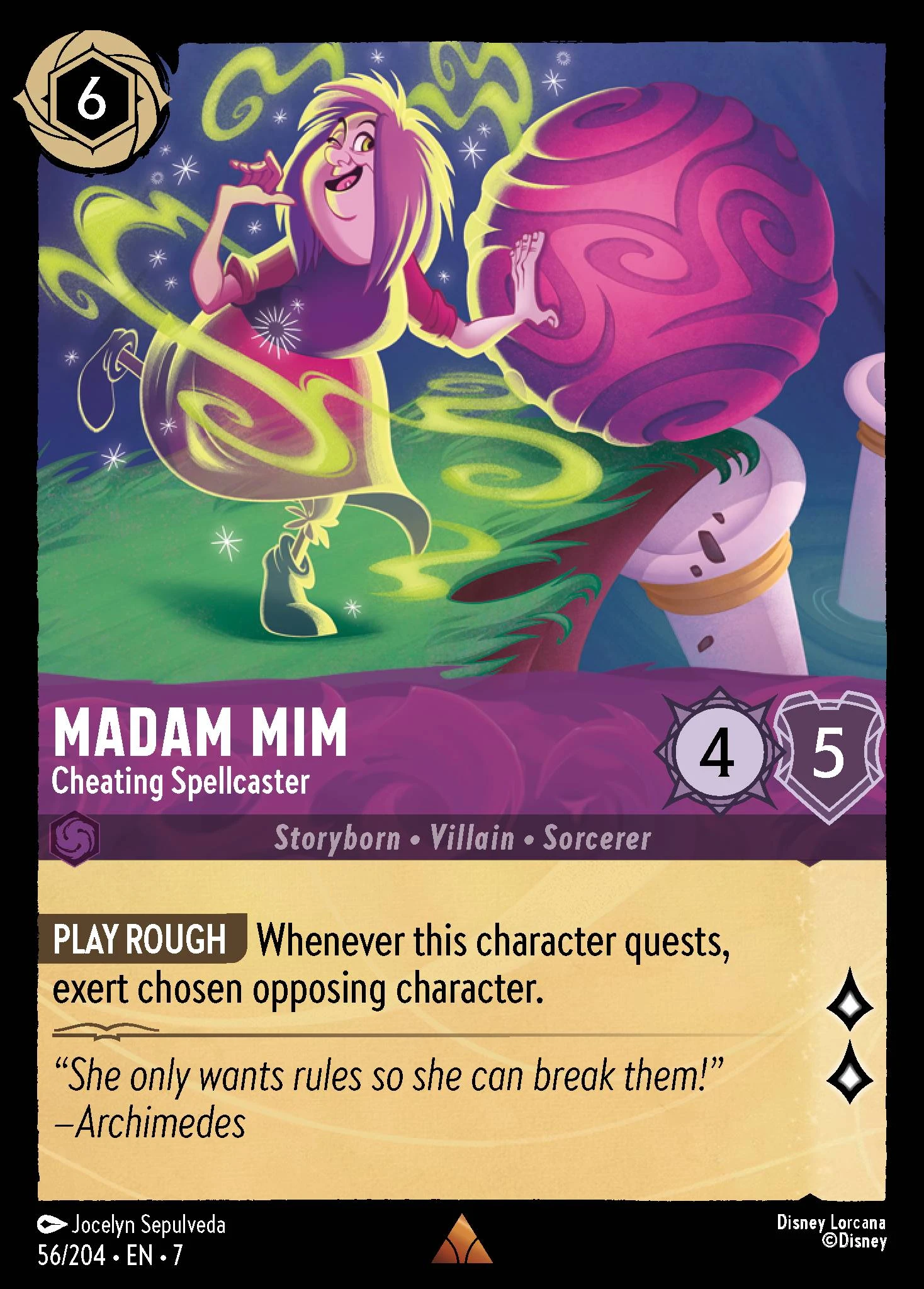 Madam Mim - Cheating Spellcaster