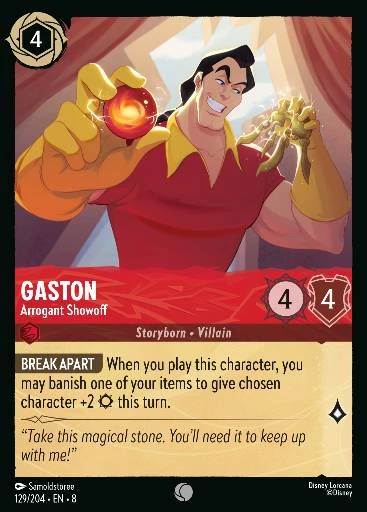 Gaston - Arrogant Showoff