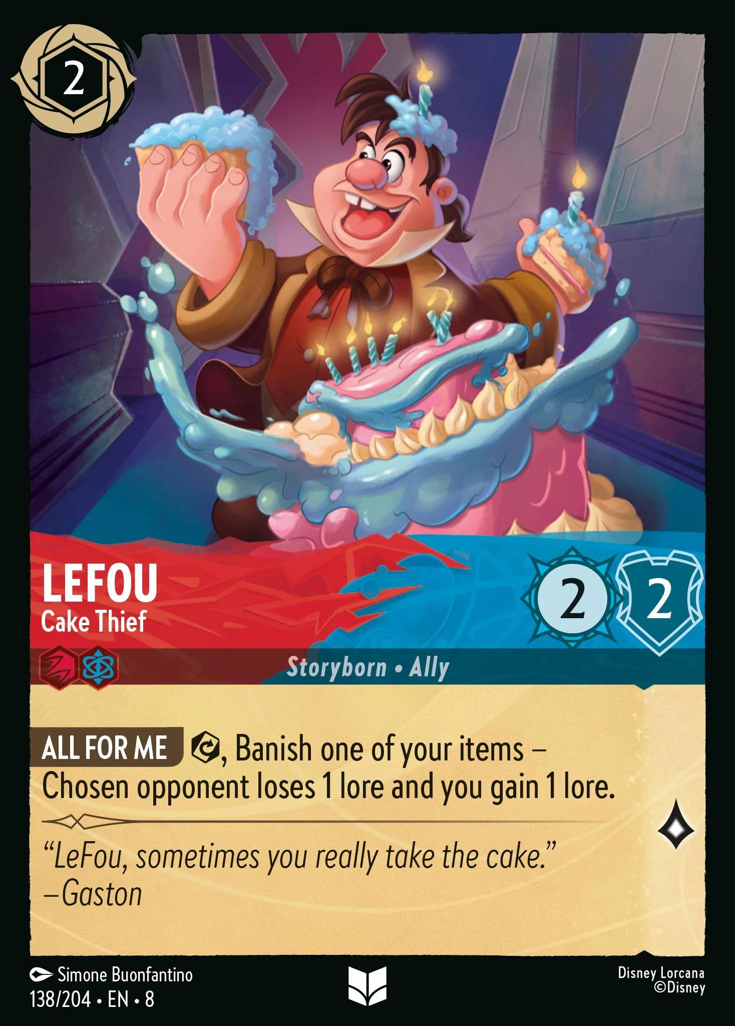 LeFou - Cake Thief