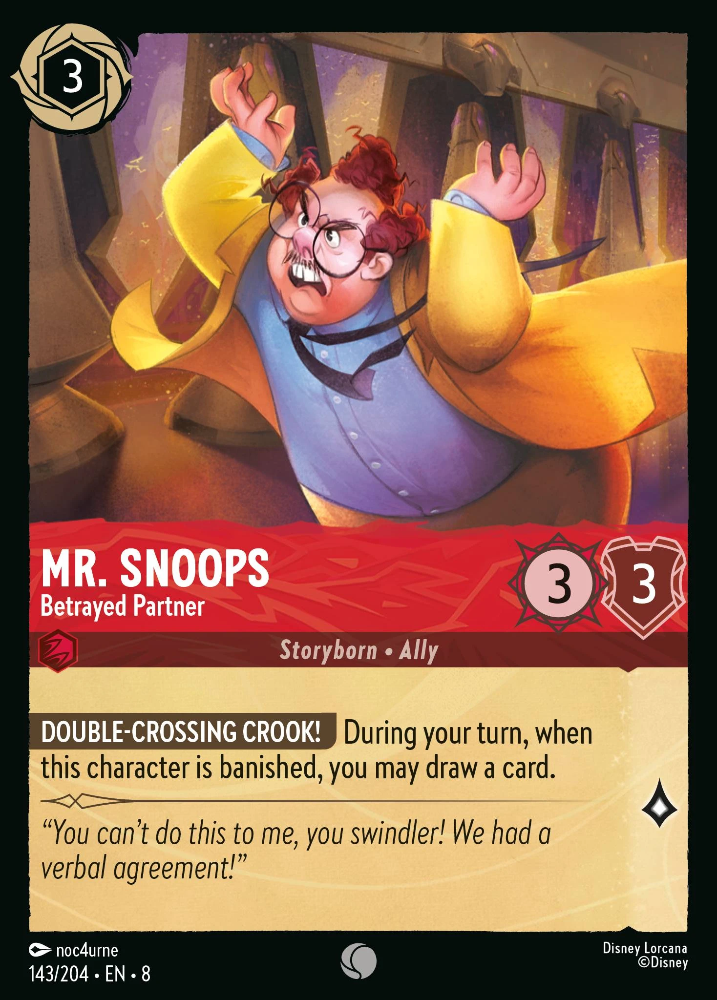 Mr. Snoops - Betrayed Partner