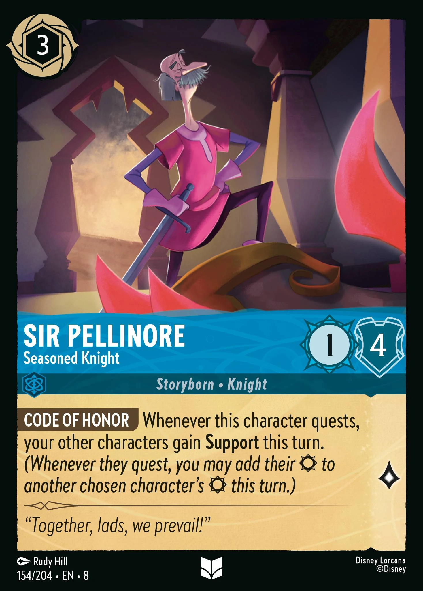 Sir Pellinore - Seasoned Knight