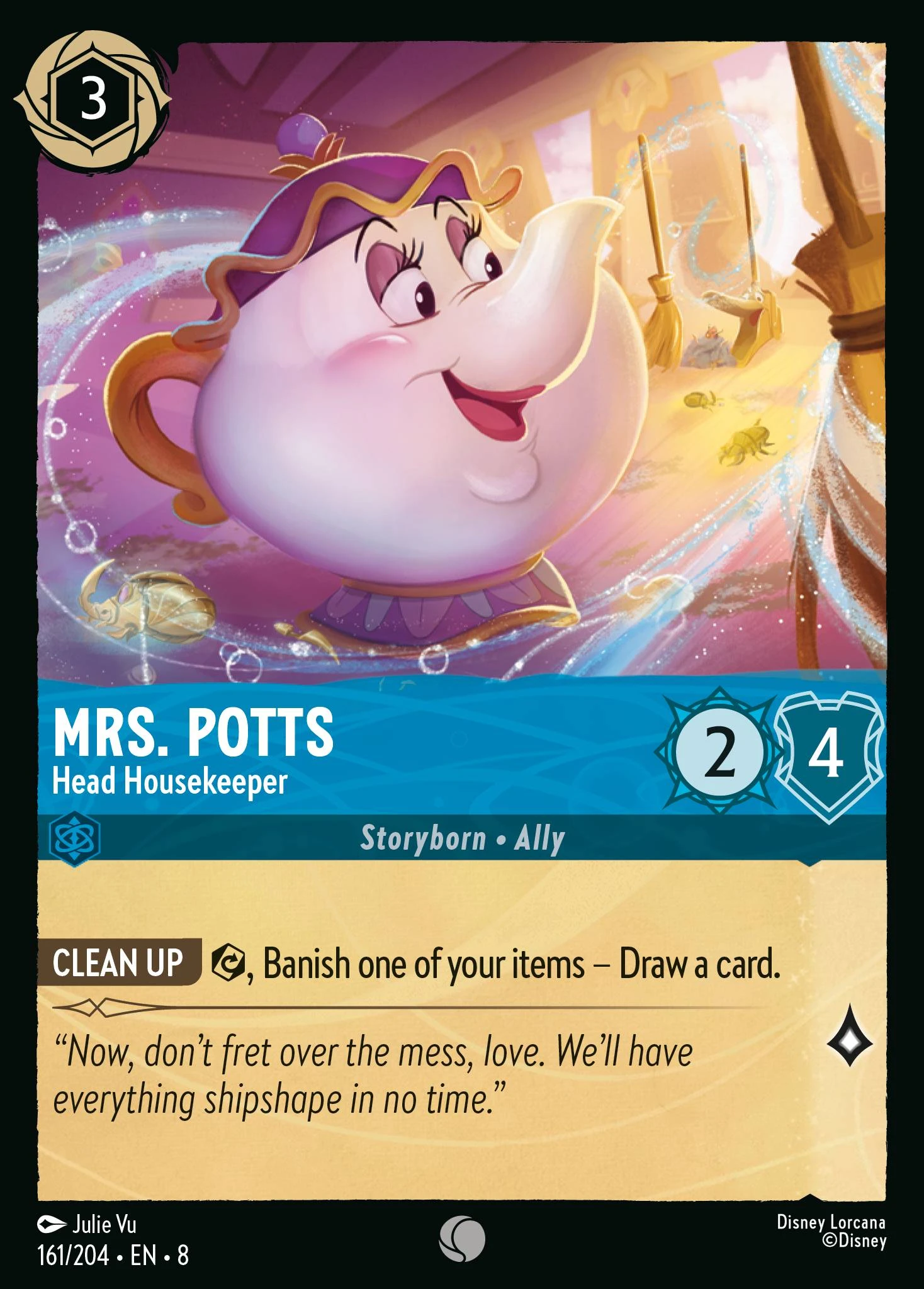 Mrs. Potts - Head Housekeeper
