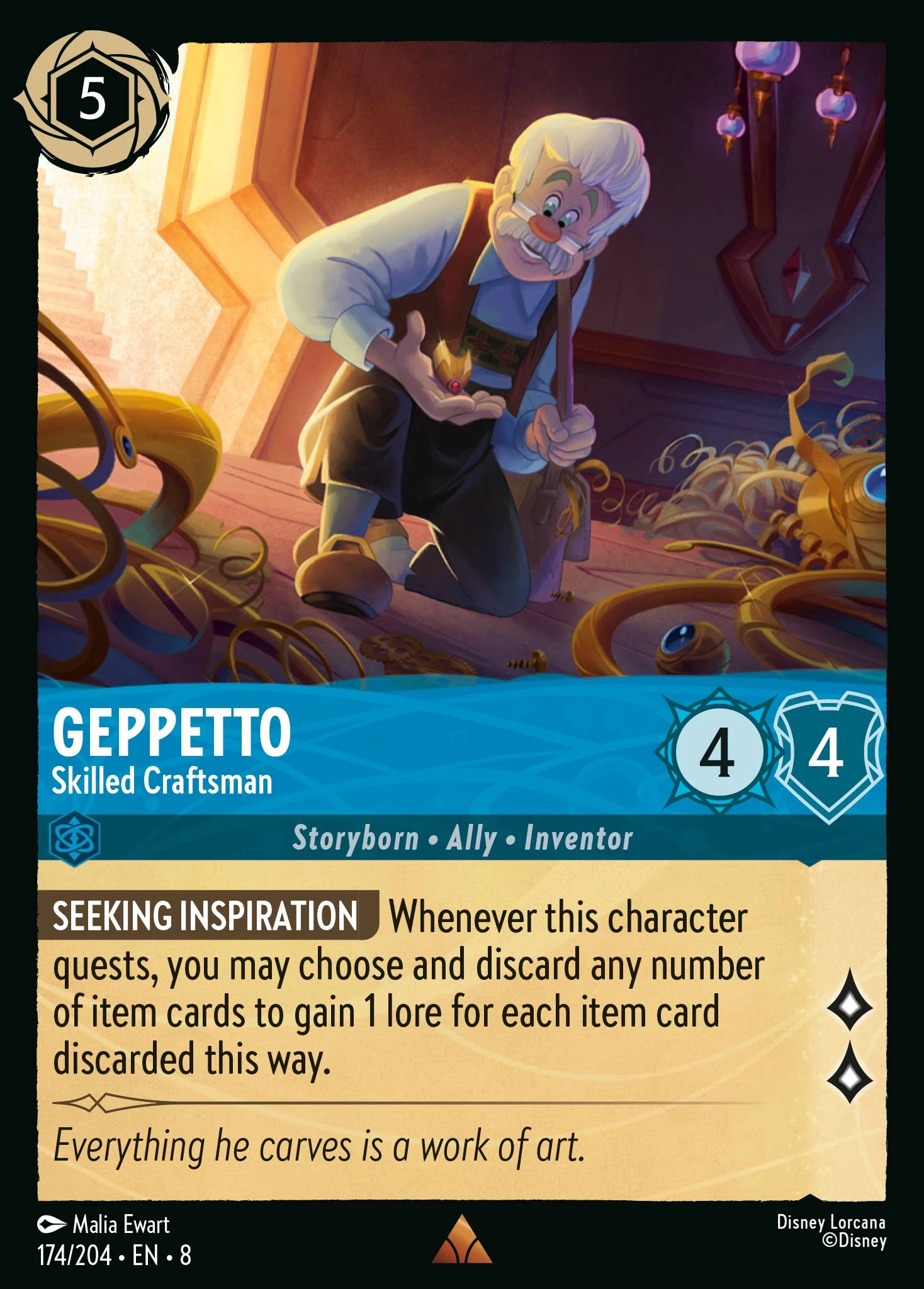 Geppetto - Skilled Craftsman