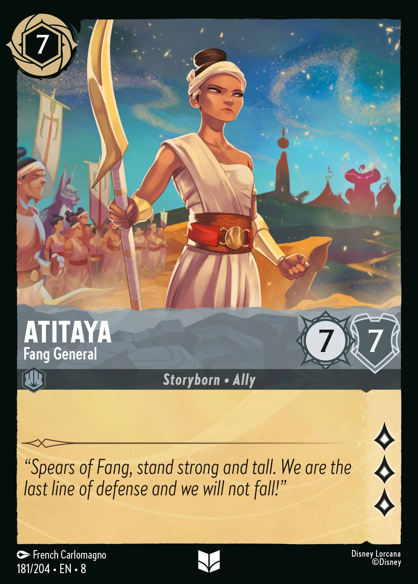 Atitaya - Fang General