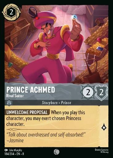 Prince Achmed - Rival Suitor