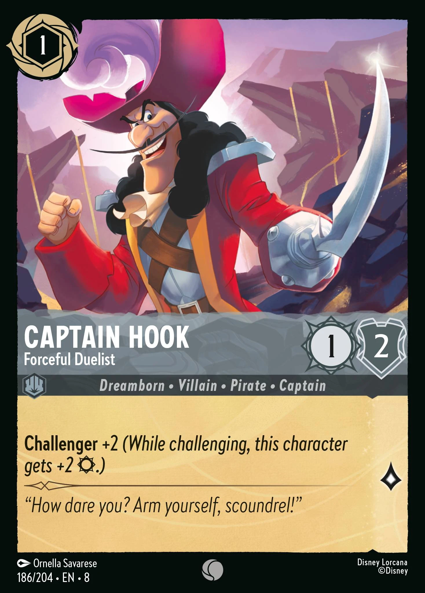 Captain Hook - Forceful Duelist