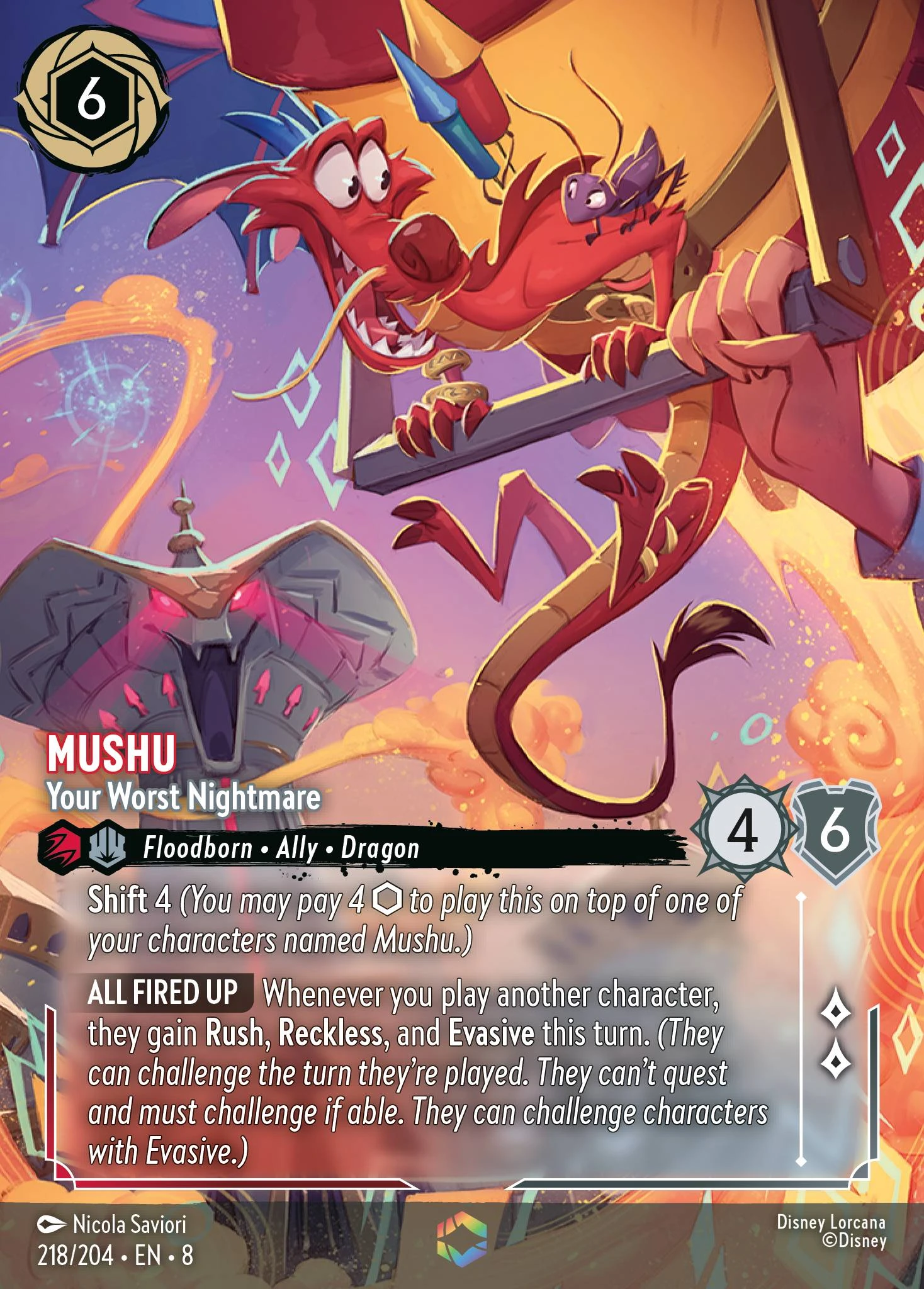 Mushu - Your Worst Nightmare