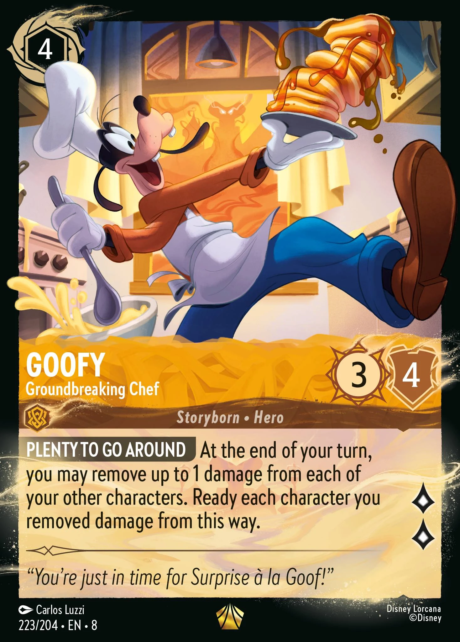 Goofy - Groundbreaking Chef