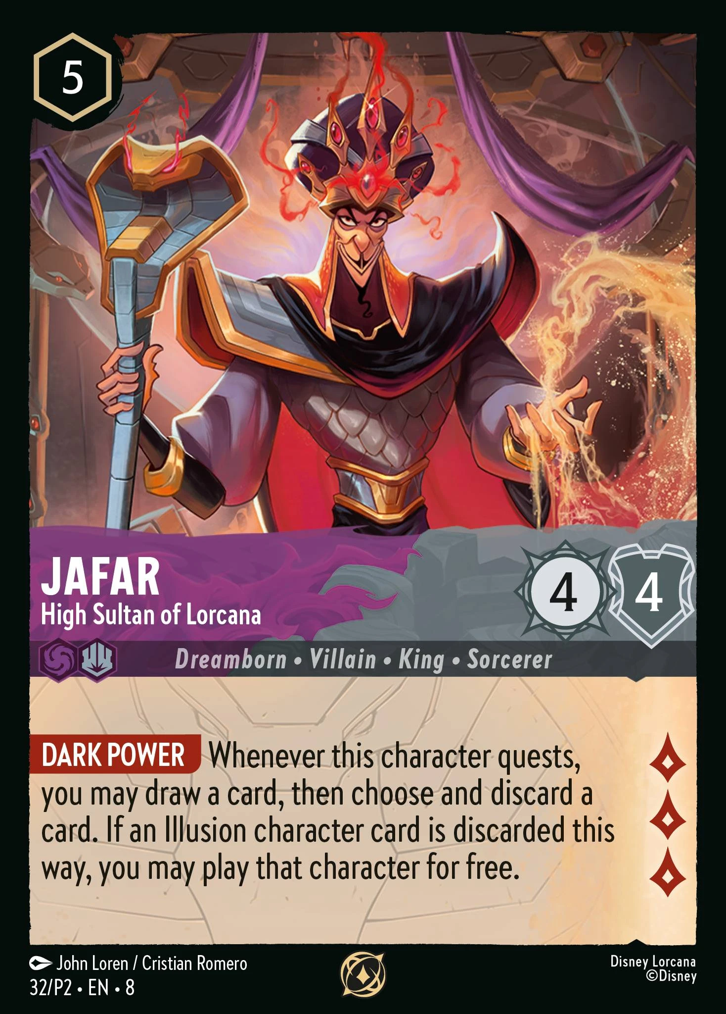 Jafar - High Sultan of Lorcana