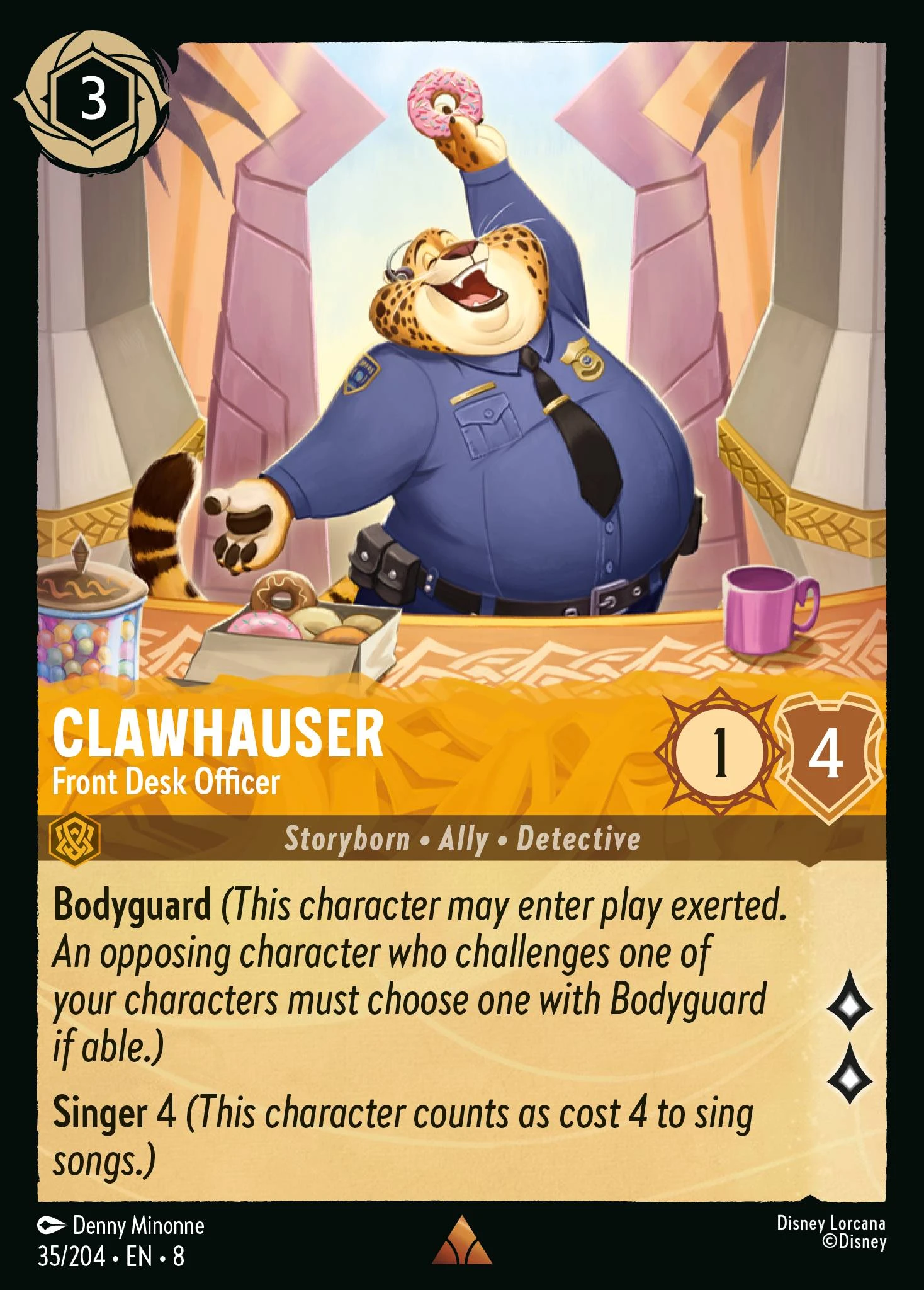 Clawhauser - Front Desk Officer