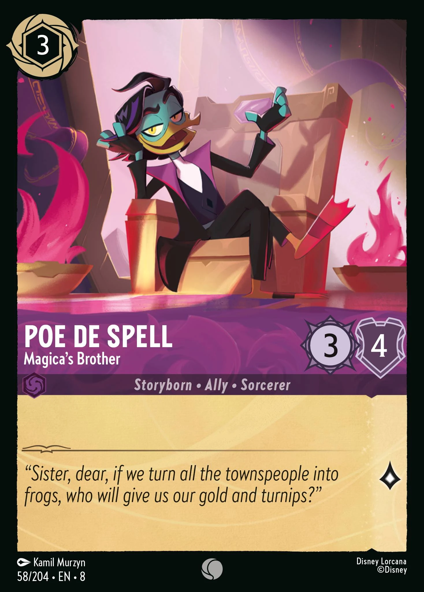 Poe De Spell - Magica's Brother
