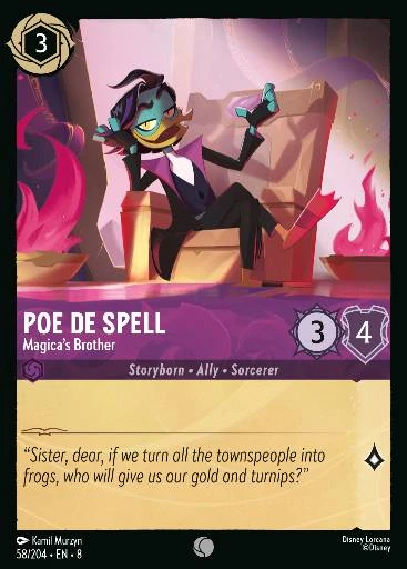 Poe De Spell - Magica's Brother