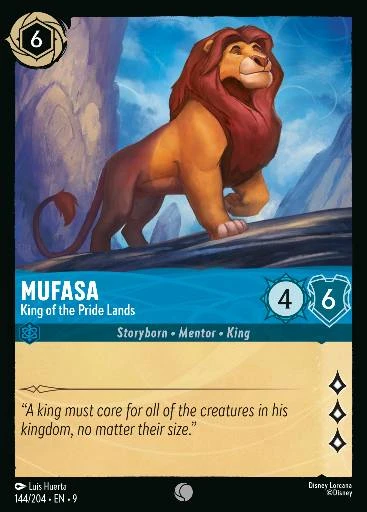 Mufasa - King of the Pride Lands