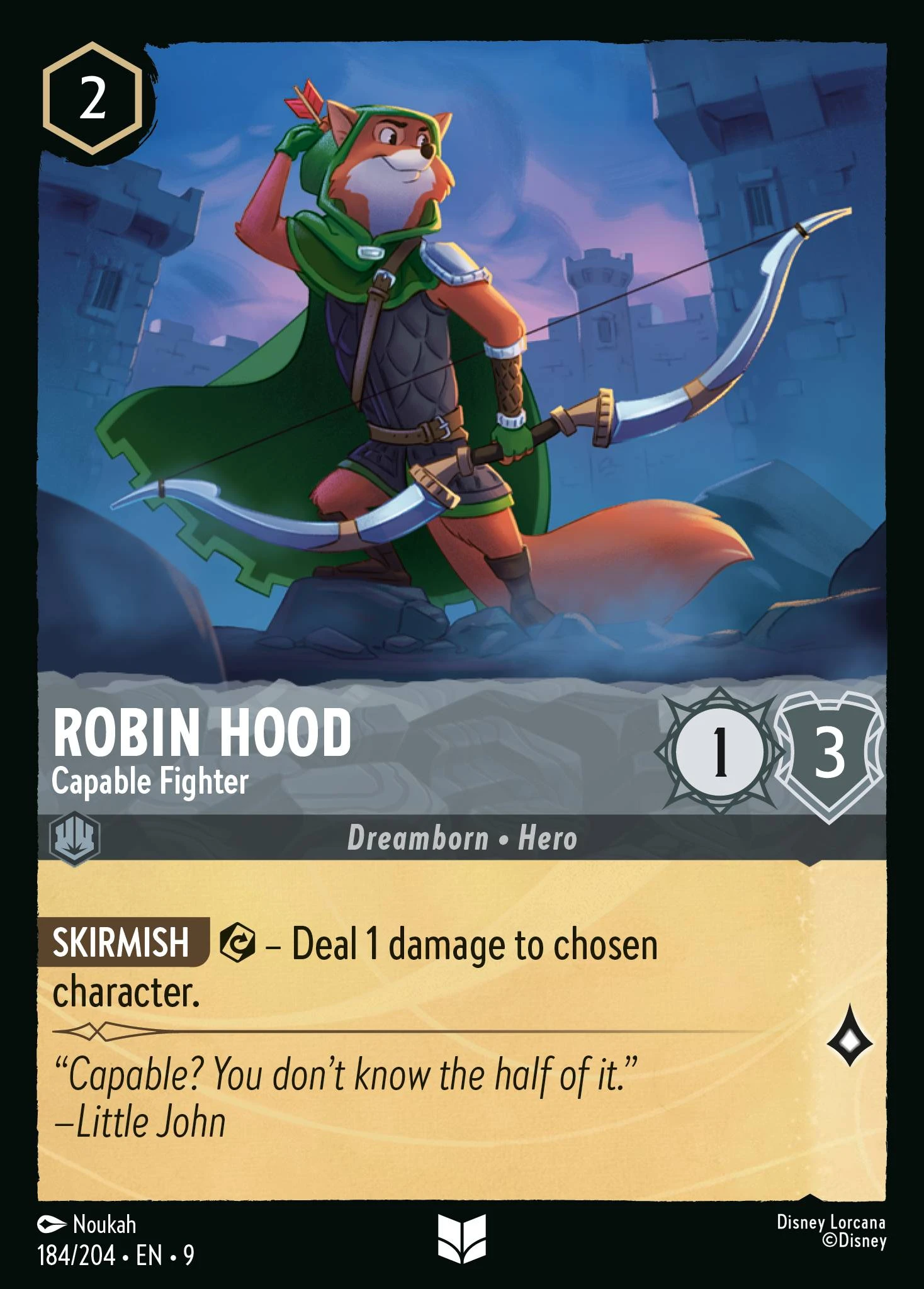 Robin Hood - Capable Fighter