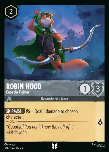 Robin Hood - Capable Fighter
