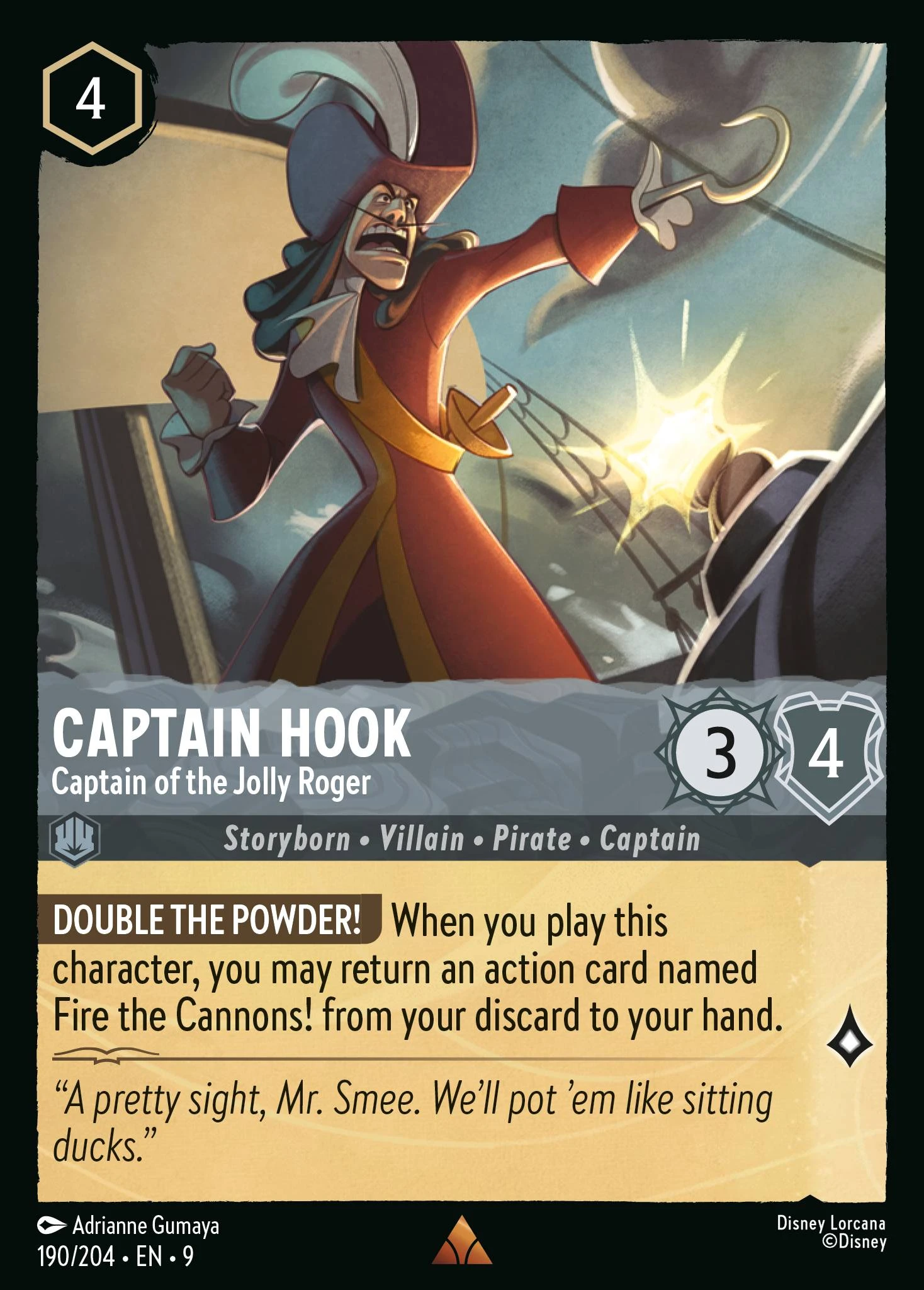 Captain Hook - Captain of the Jolly Roger