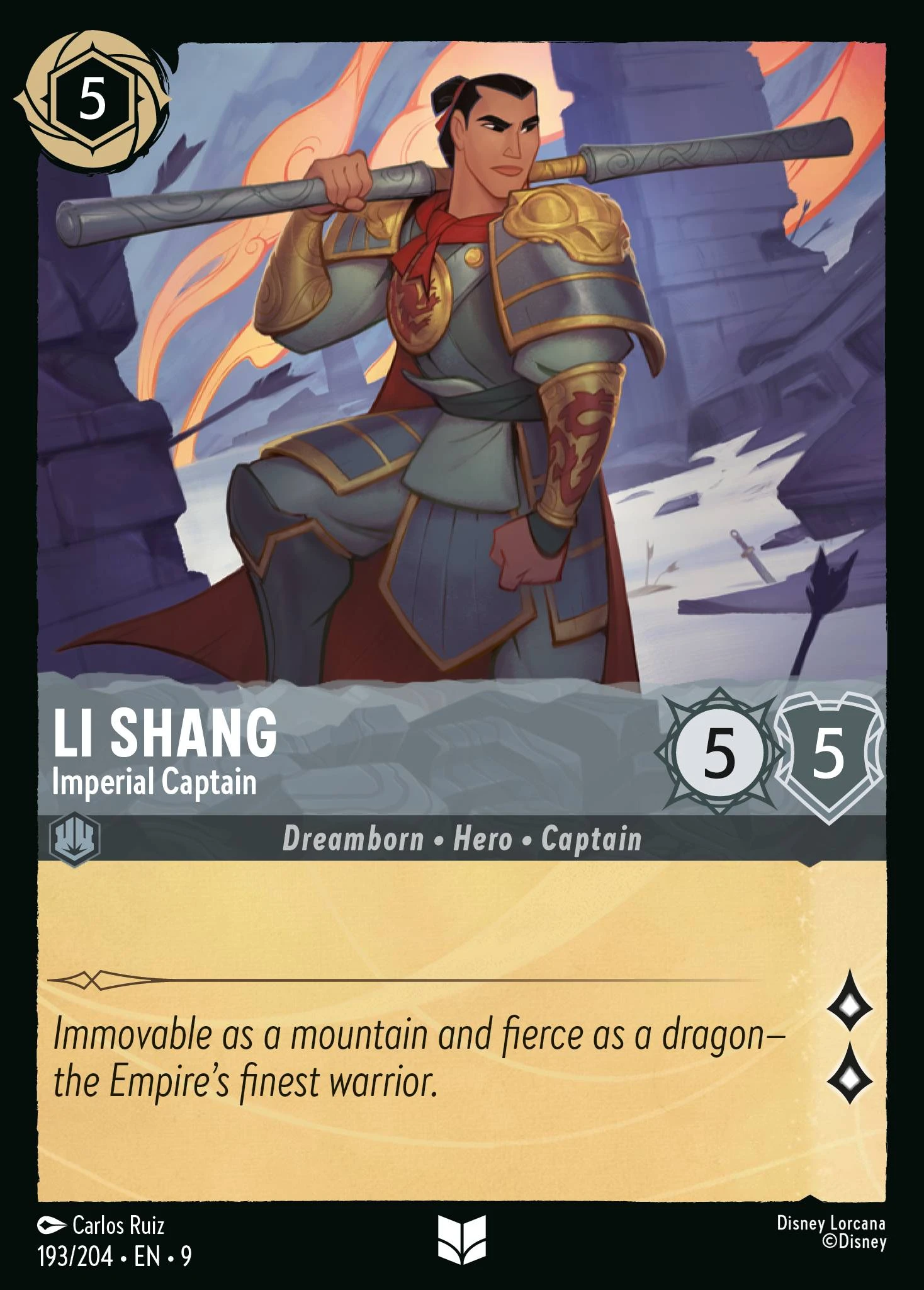 Li Shang - Imperial Captain
