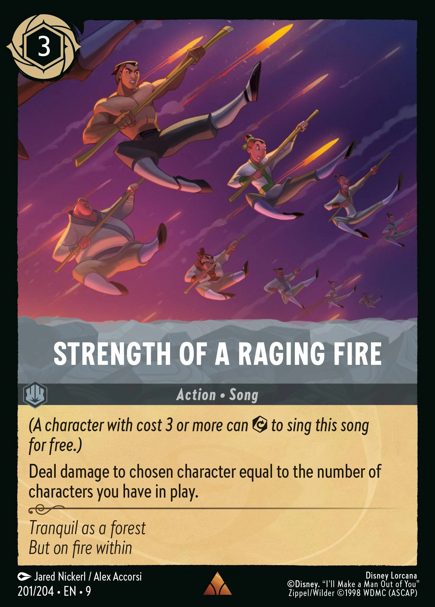 Strength of a Raging Fire