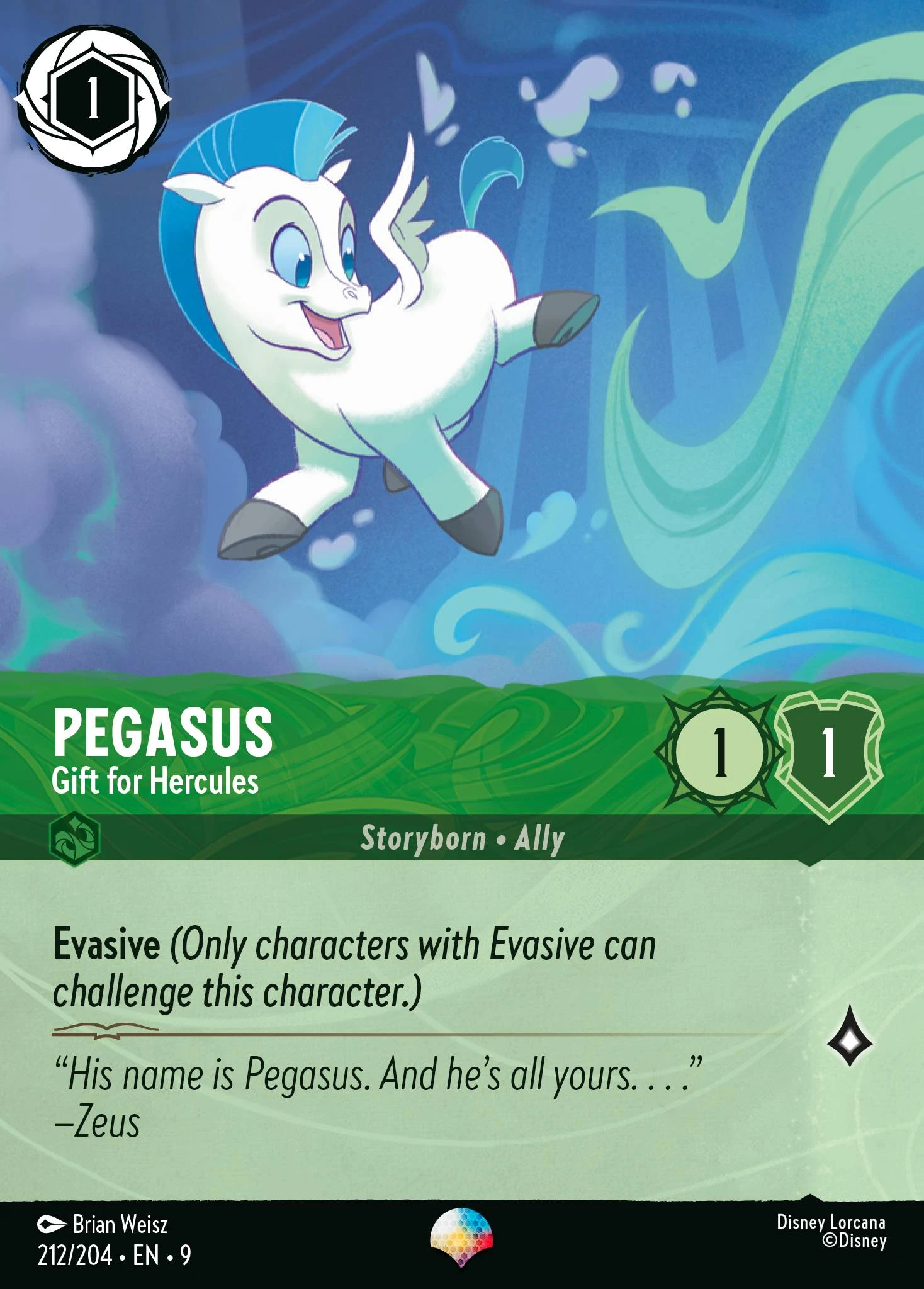 Pegasus - Gift for Hercules