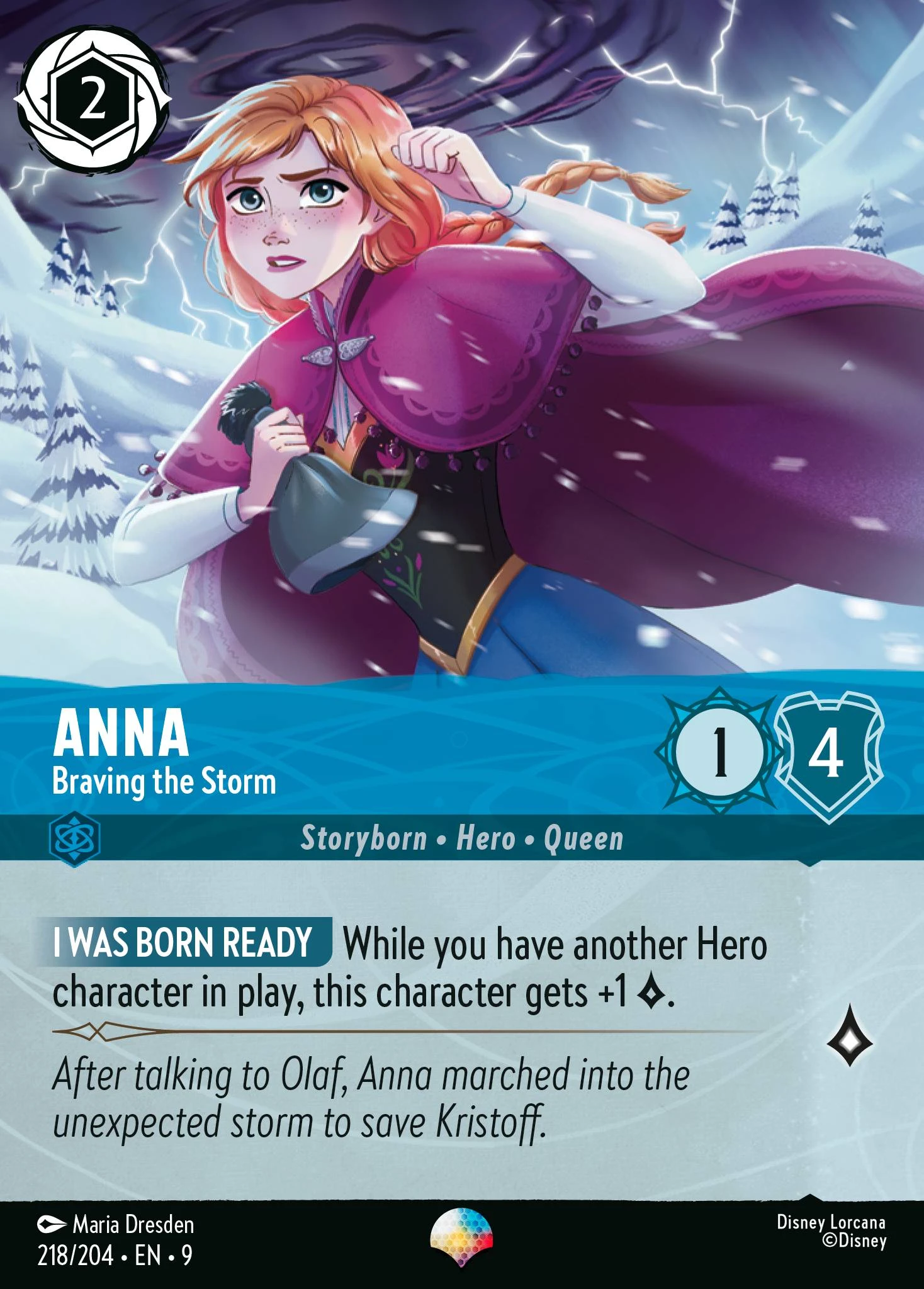 Anna - Braving the Storm