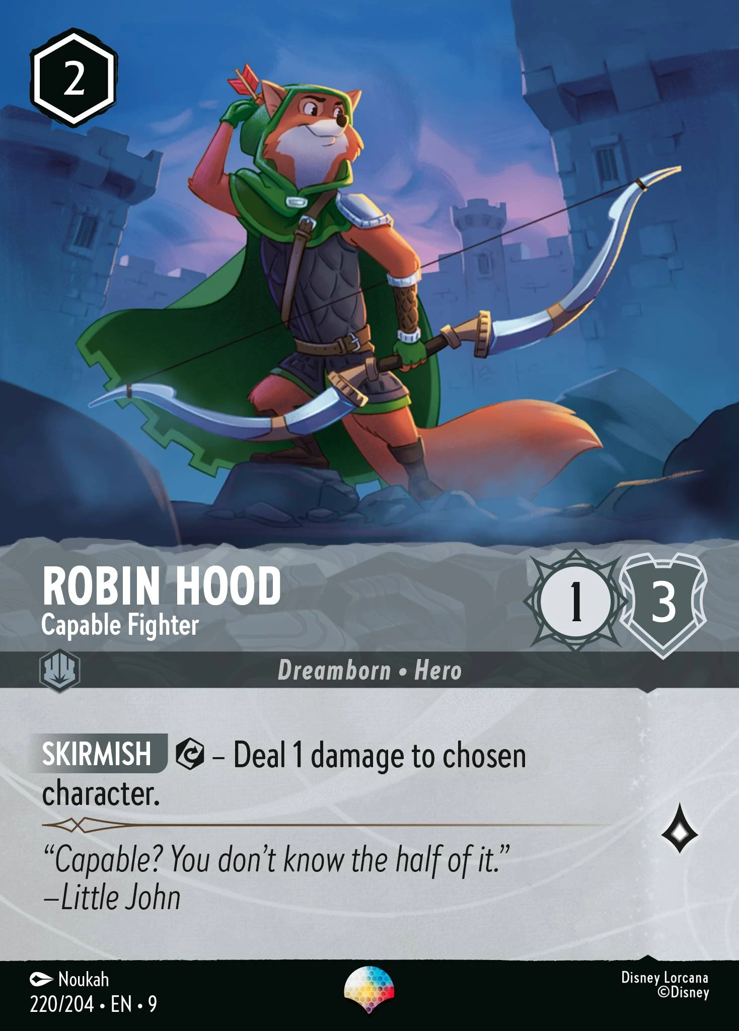 Robin Hood - Capable Fighter
