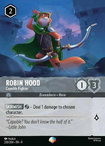 Robin Hood - Capable Fighter