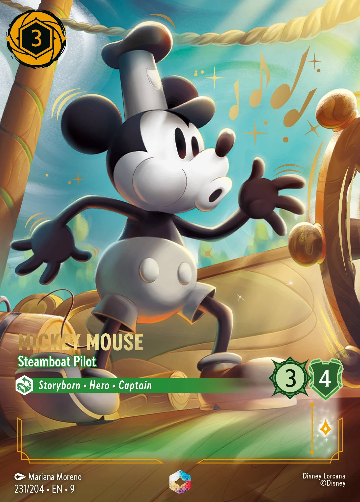Mickey Mouse - Steamboat Pilot
