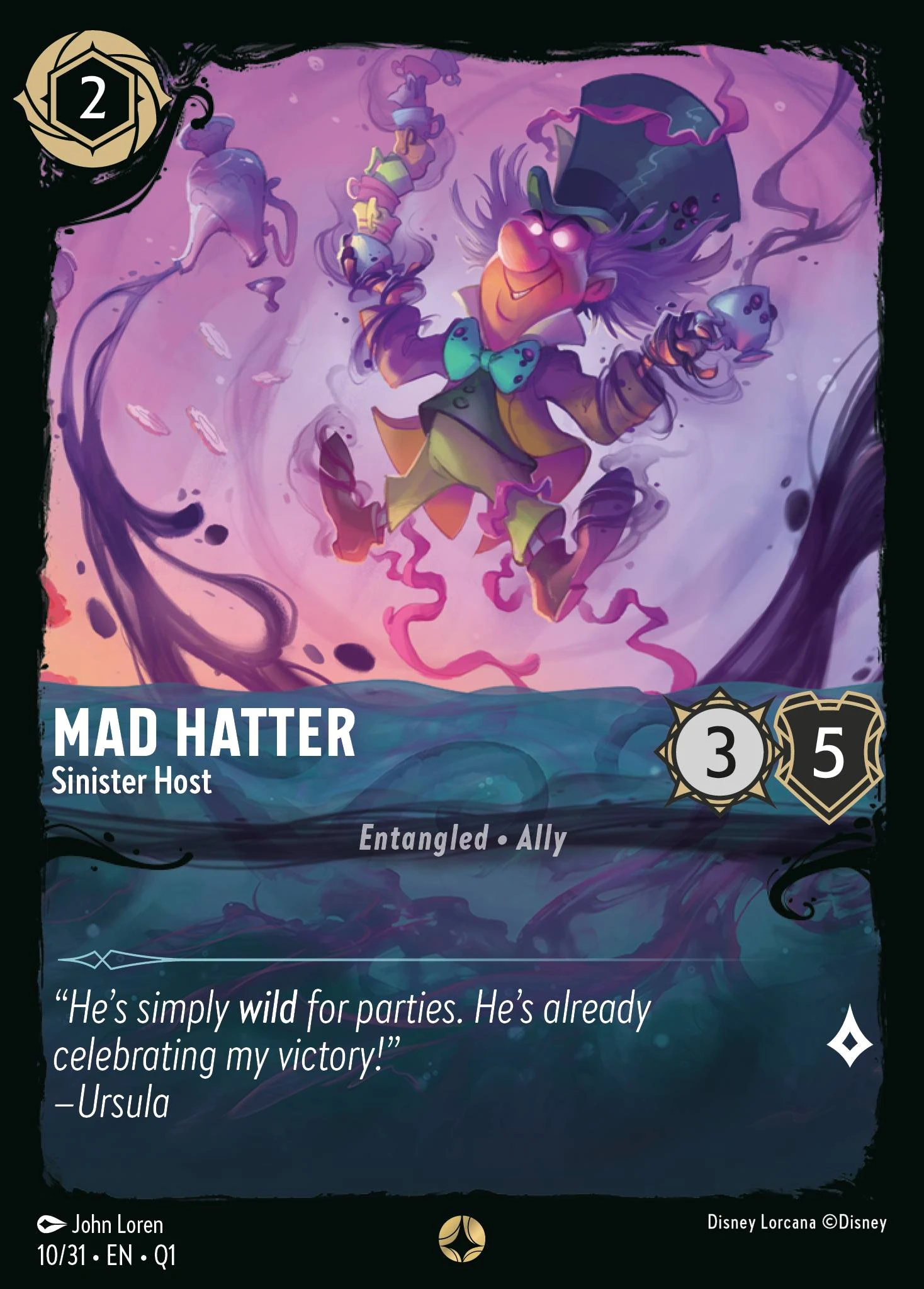 Mad Hatter - Sinister Host