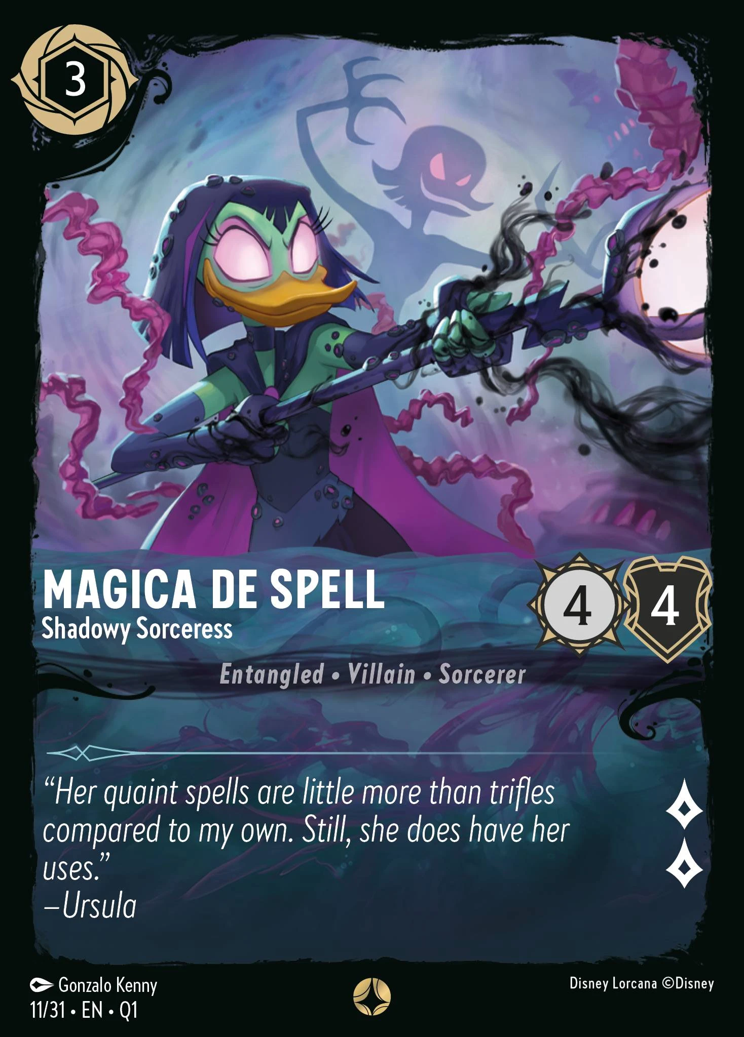 Magica De Spell - Shadowy Sorceress