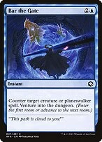 Bar the Gate