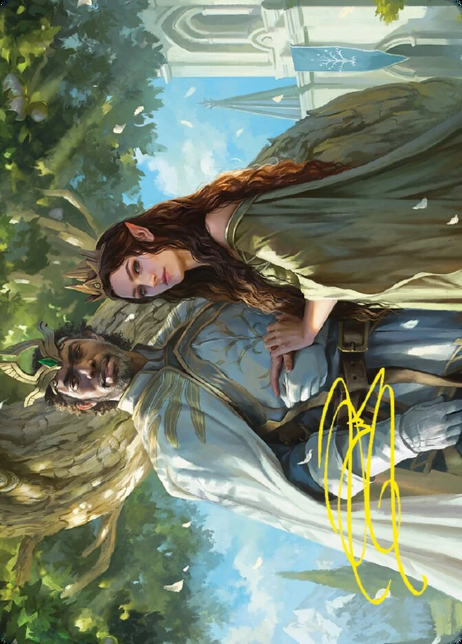 Aragorn and Arwen, Wed
