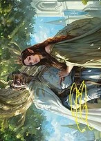 Aragorn and Arwen, Wed