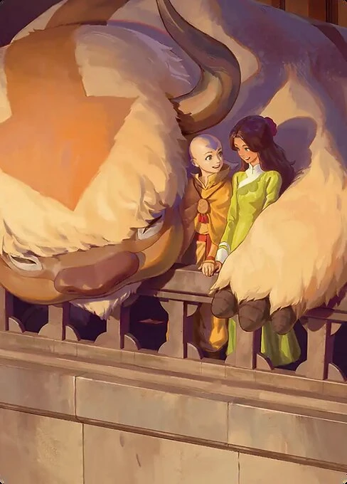 Aang and Katara