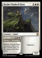 Realm-Cloaked Giant // Cast Off