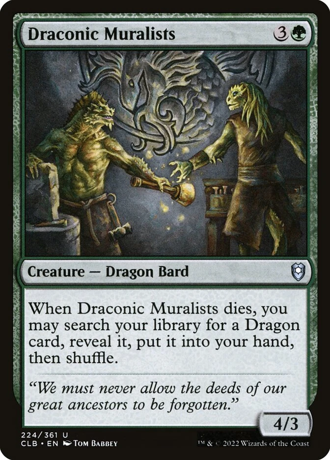 Draconic Muralists