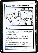 Domesticated Watercourse