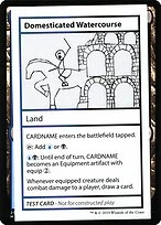 Domesticated Watercourse