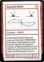 Geometric Weird
