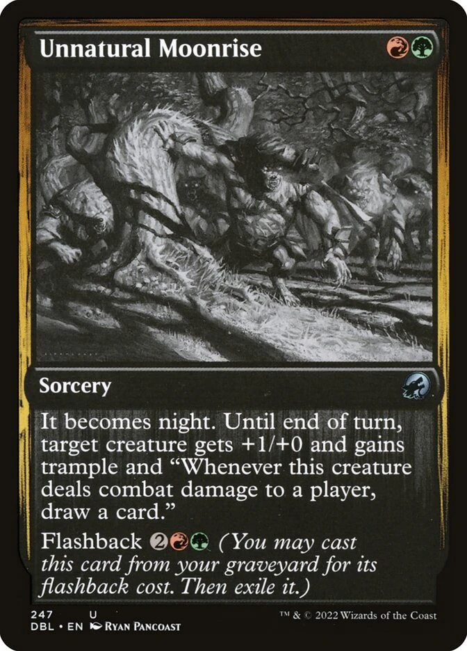 Unnatural Moonrise