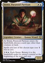 Stenn, Paranoid Partisan
