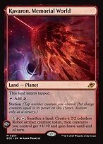 Kavaron, Memorial World
